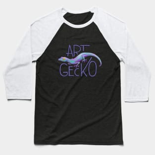 Art Gecko Baseball T-Shirt